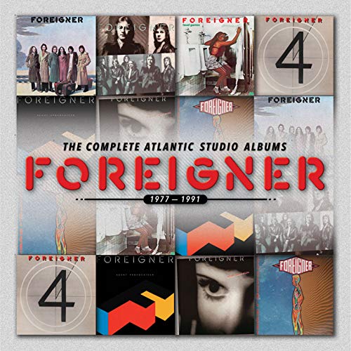 FOREIGNER - COMPLETE ATLANTIC STUDIO ALBUMS:1977-199
