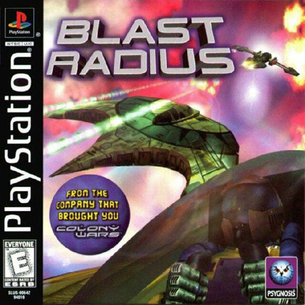 BLAST RADIUS - PS1