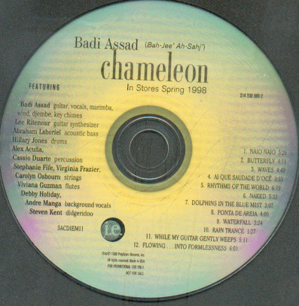 ASSAD, BADI - CHAMELEON