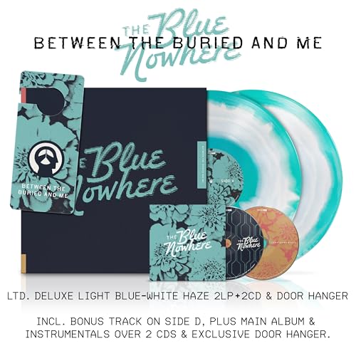 BETWEEN THE BURIED AND ME - THE BLUE NOWHERE (LIMITED DELUXE LIGHT BLUE-WHITE HAZE 2LP+CD & DOORHANGER)