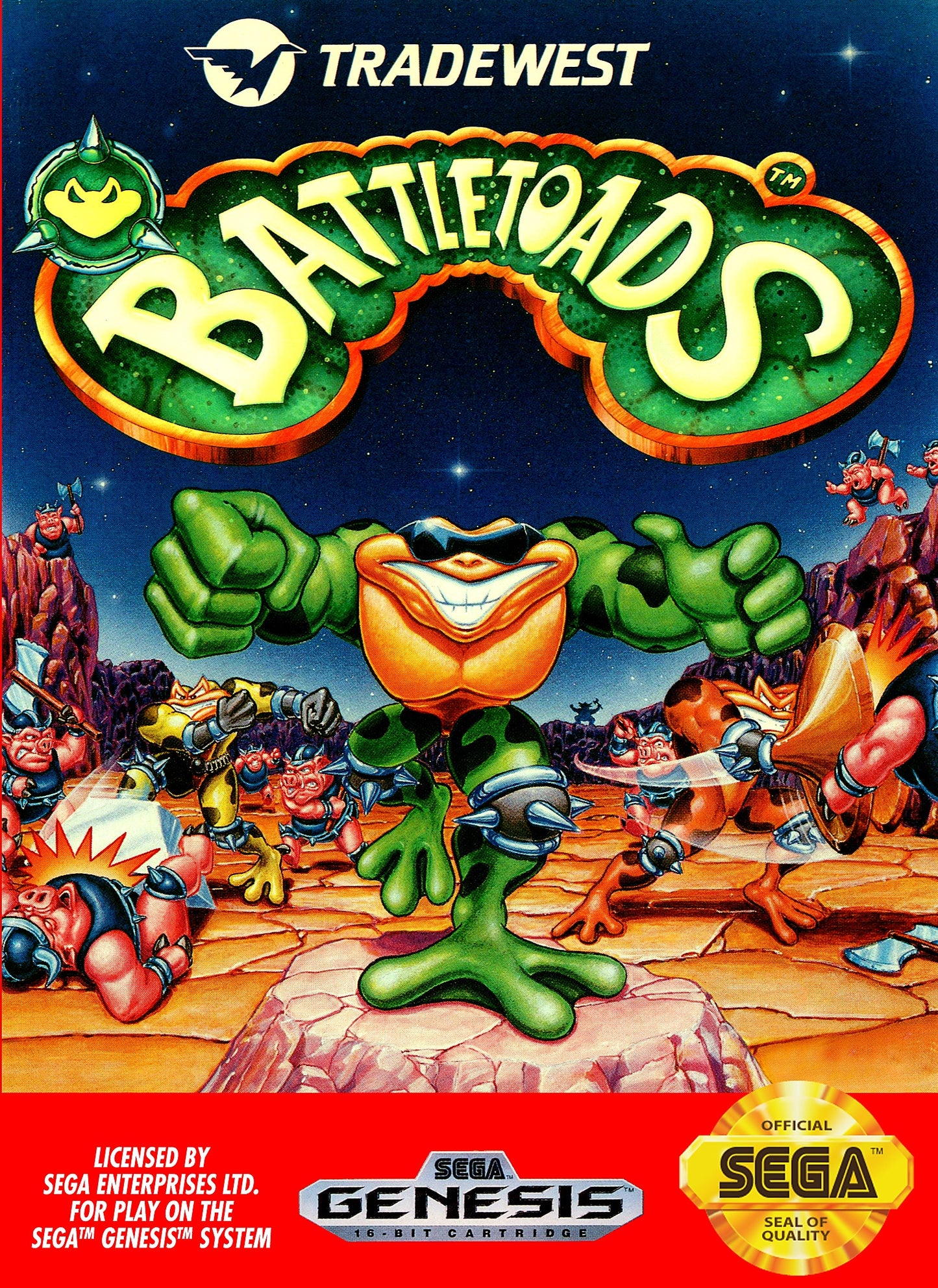 BATTLETOADS - GENESIS