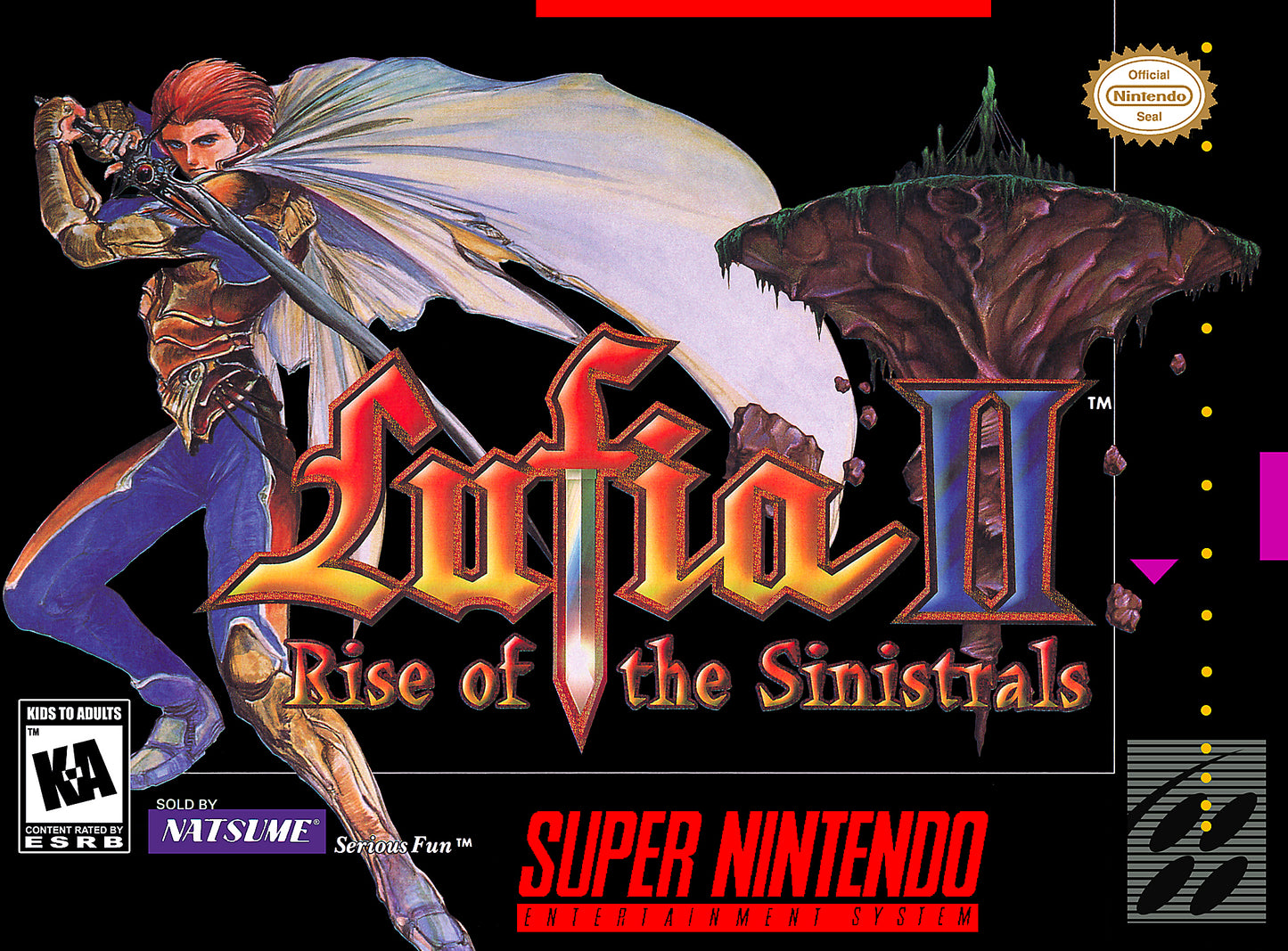 LUFIA II: RISE OF SINSTRALS - SNES