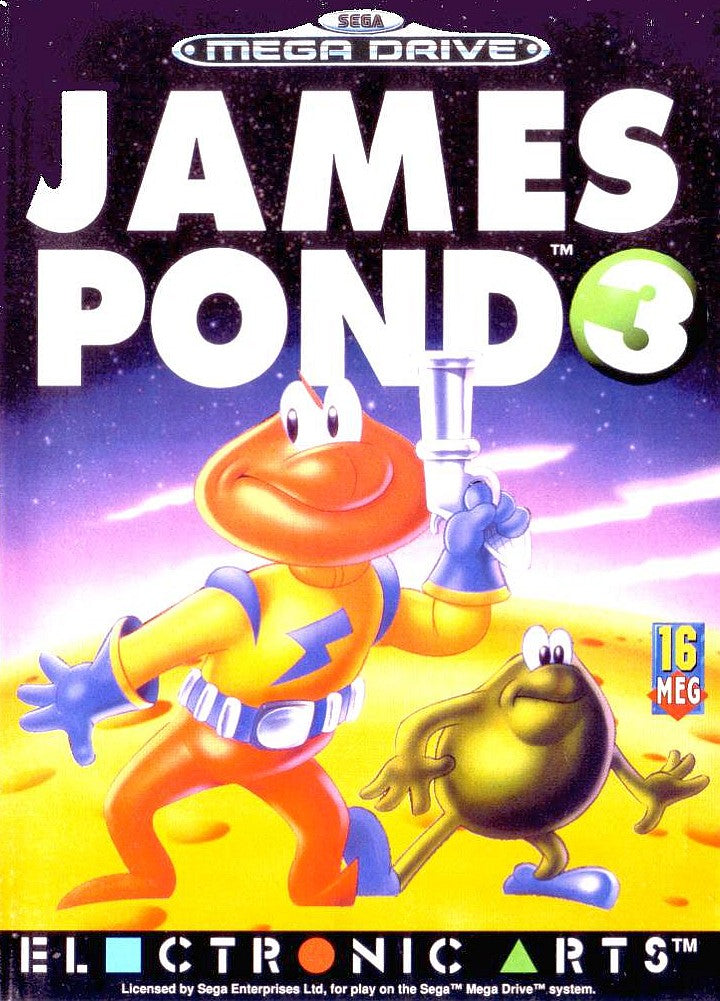 JAMES POND 3: OPERATION STARFISH - GENESIS