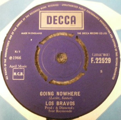 LOS BRAVOS - GOING NOWHERE
