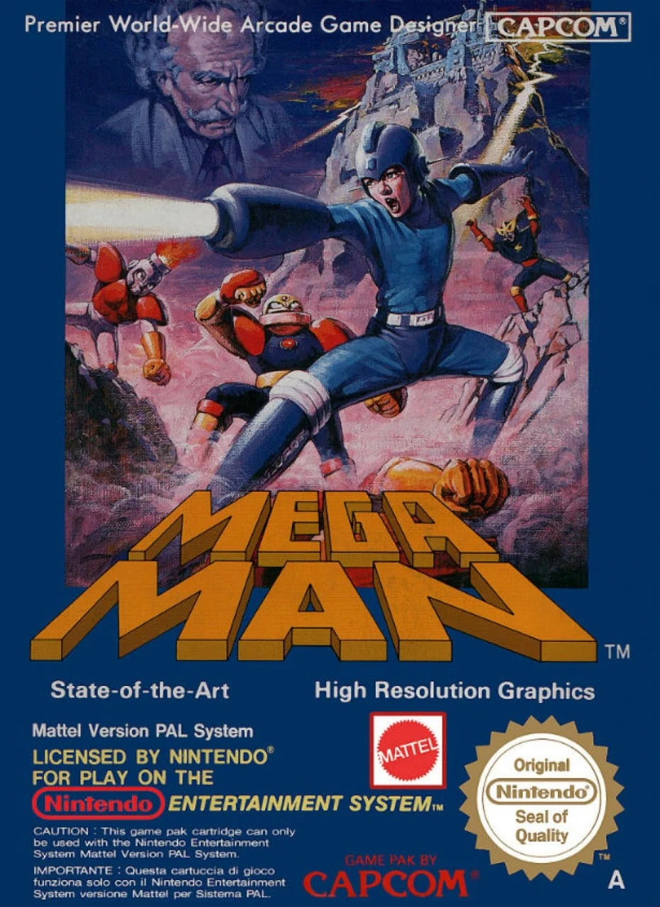 MEGA MAN - NES (W/BOX)
