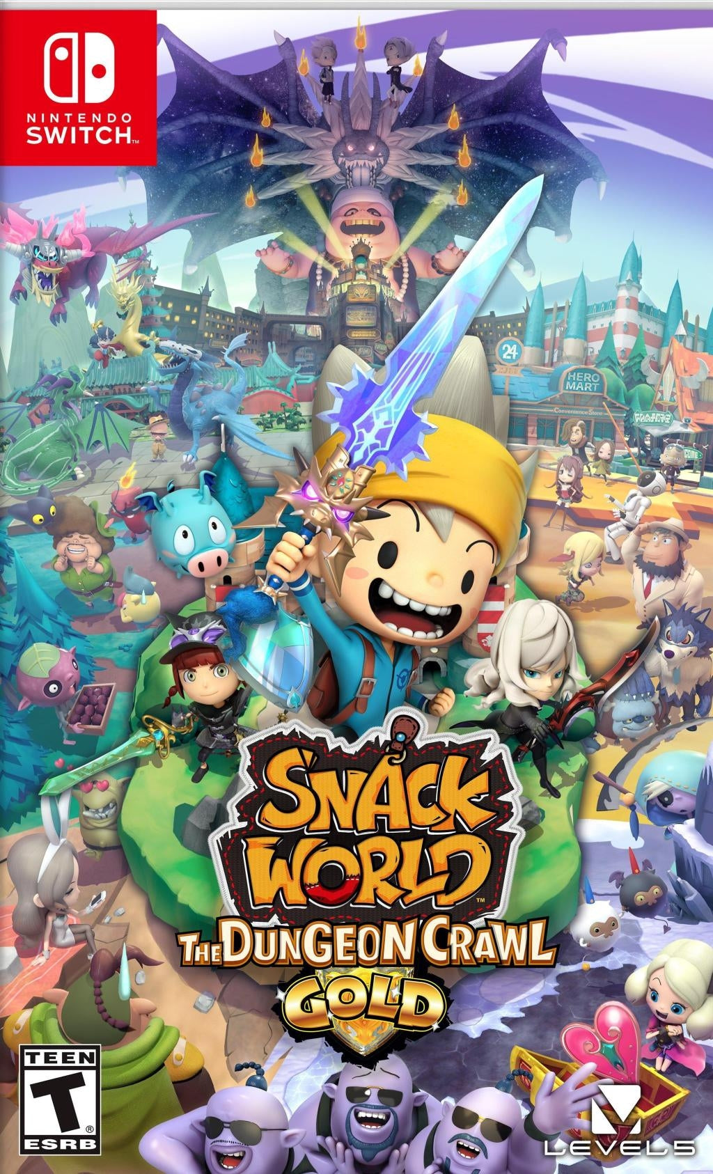 SNACK WORLD: THE DUNGEON CRAWL GOLD - SWITCH