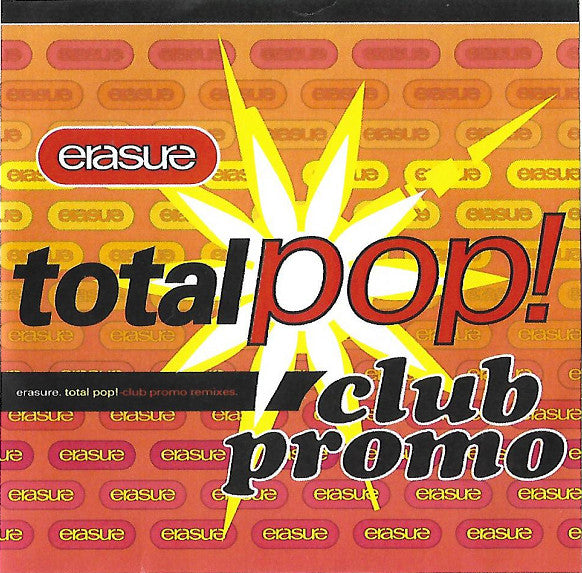 ERASURE - TOTAL POP! (W/DVD)