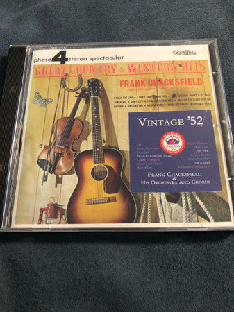 CHACKSFIELD, FRANK - VINTAGE 52/ GREAT COUNTRY & WESTERN