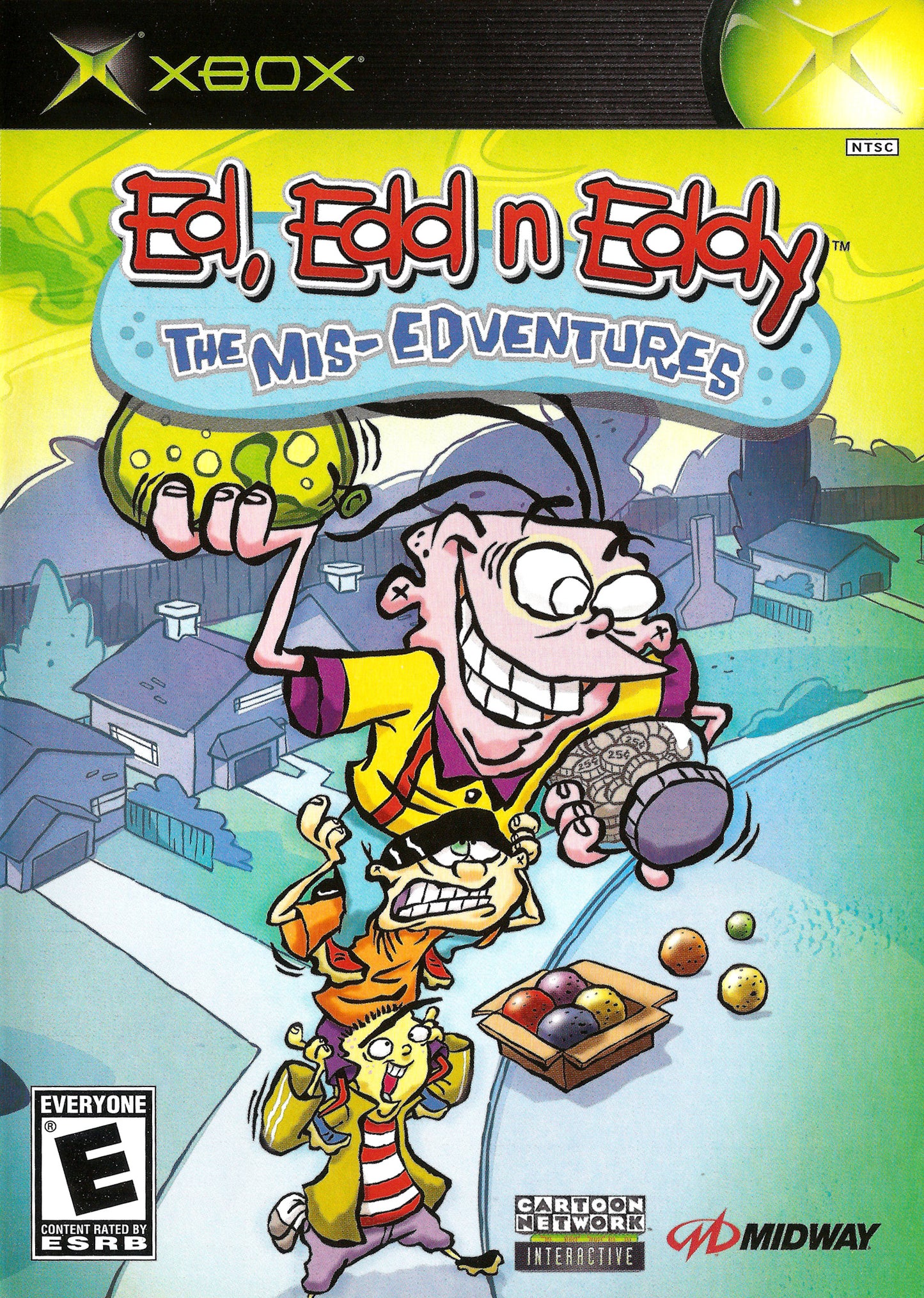ED, EDD N EDDY: MIS-EDVENTURES - XBOX