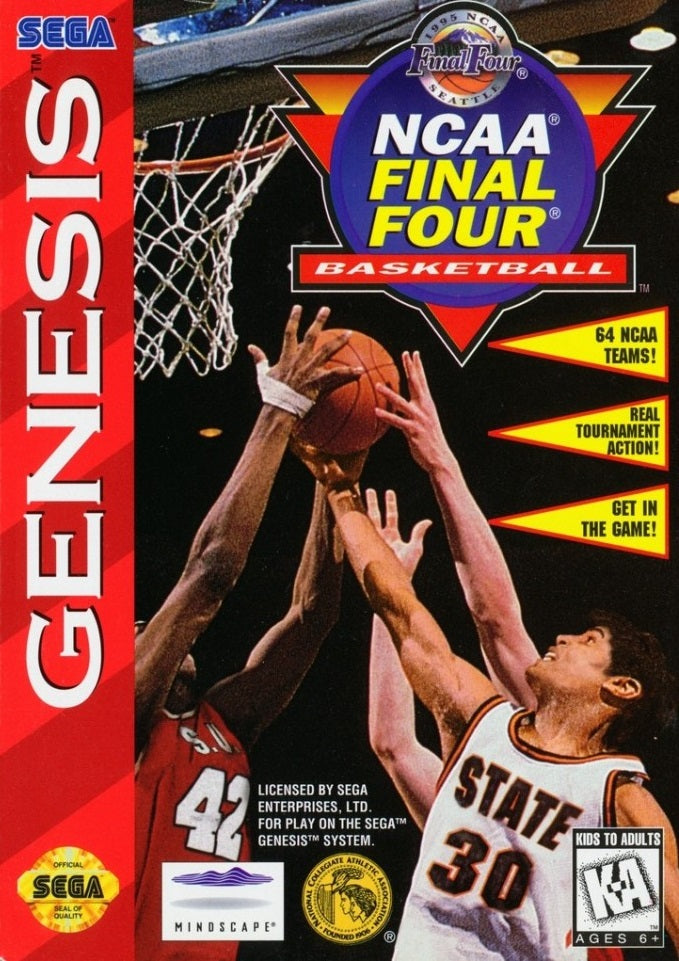 NCAA FINAL FOUR BASKETBALL - SNES (W/BOX)
