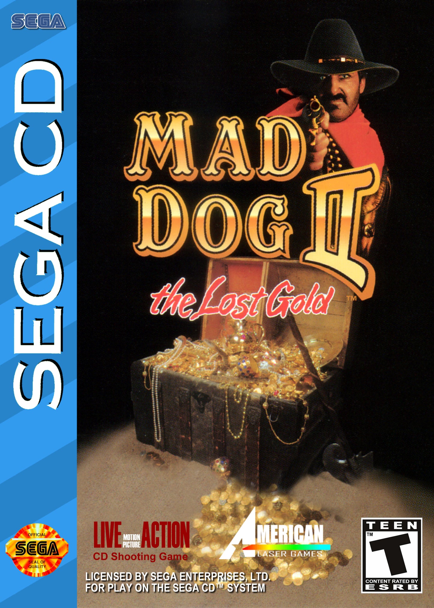 MAD DOG II: THE LOST GOLD - SEGACD