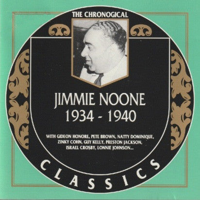 NOONE, JIMMIE - 1934-1940