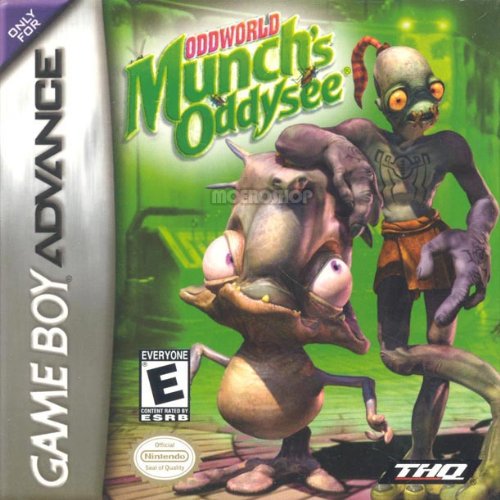 ODDWORLD: MUNCHE'S ODDYSEE - GAME BOY ADVANCE