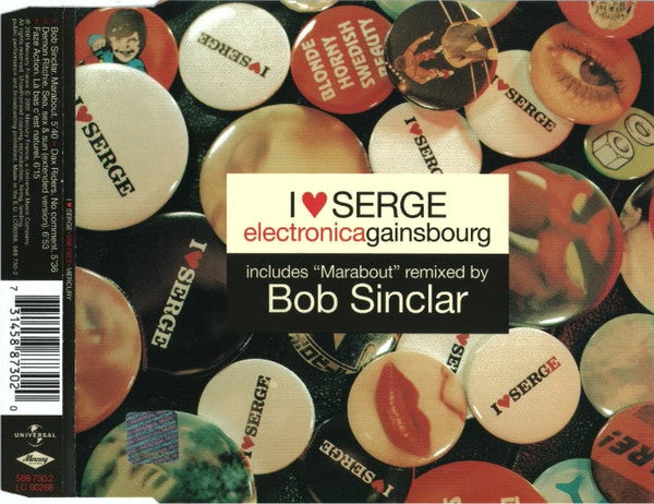 GAINSBOURG, SERGE - I LOVE SERGE: ELECTRONICAGAINS