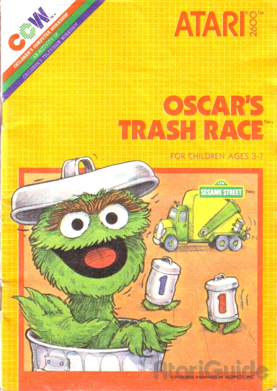 OSCAR'S TRASH RACE - ATARI2600