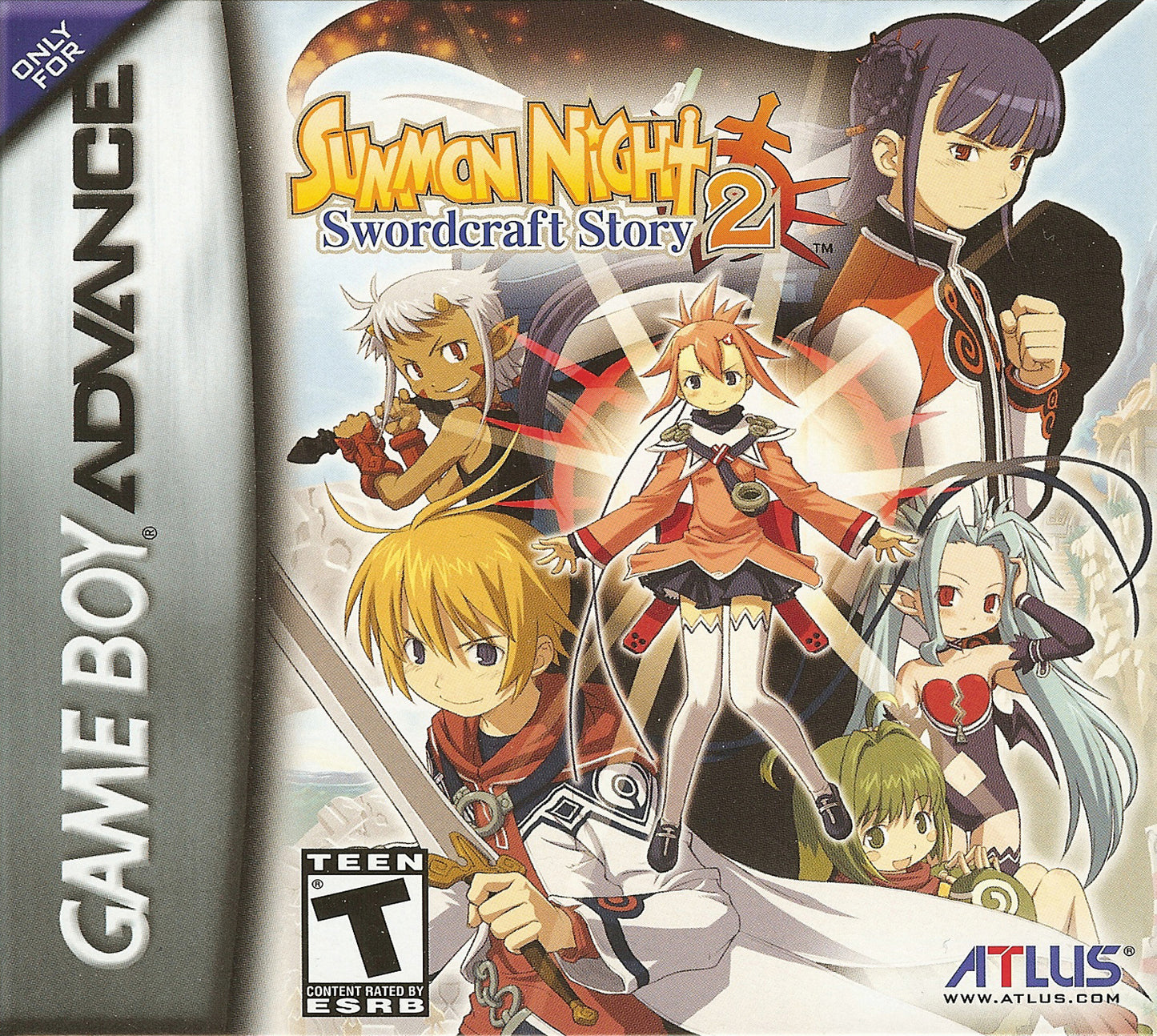 SUMMON NIGHT: SWORDCRAFT STORY - GBA