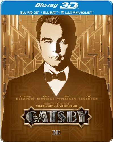 GREAT GATSBY - BLU-3D-2013-LEONARDO DICAPRIO-STEELBOOK