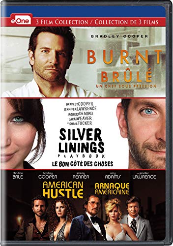 BURNT/SILVER LIVING PLAYBOOK/AMERICAN HU - DVD-3 FILM COLLECTION