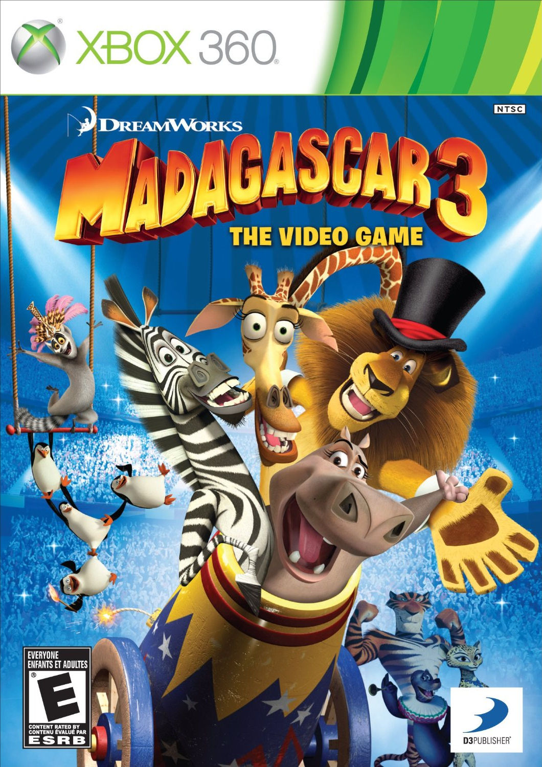 MADAGASCAR 3 - XBX360