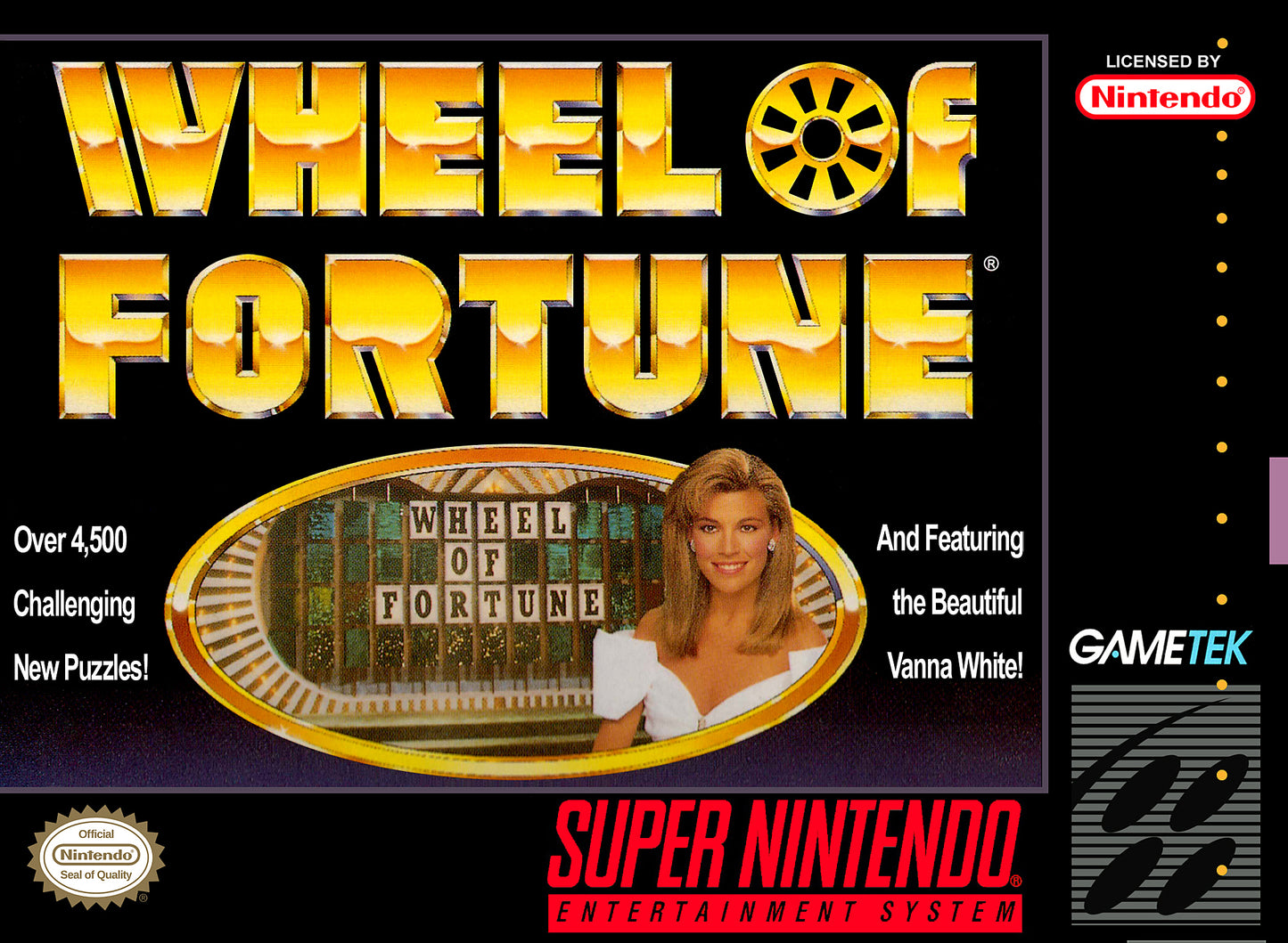 WHEEL OF FORTUNE - SNES