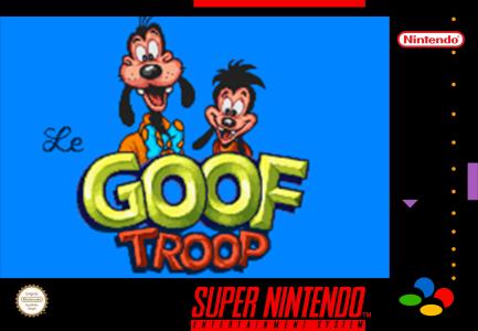 GOOF TROOP - SNES (W/BOX & MANUAL)