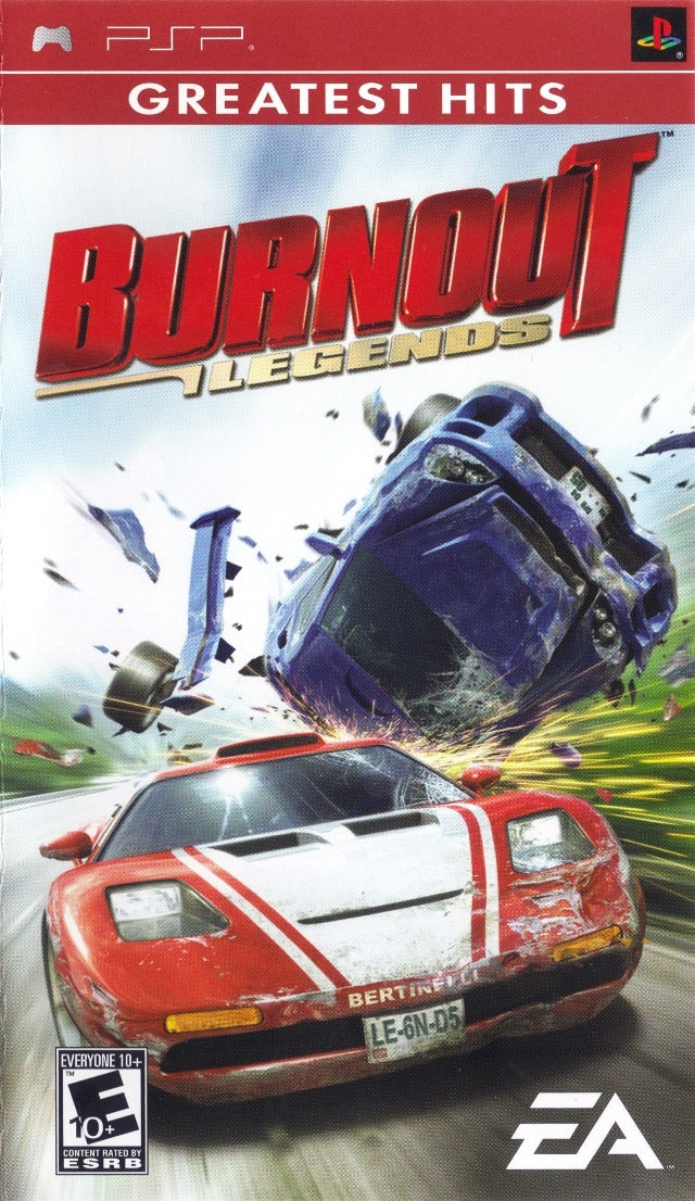 BURNOUT: LEGENDS (GR HITS EDITION) - PSP