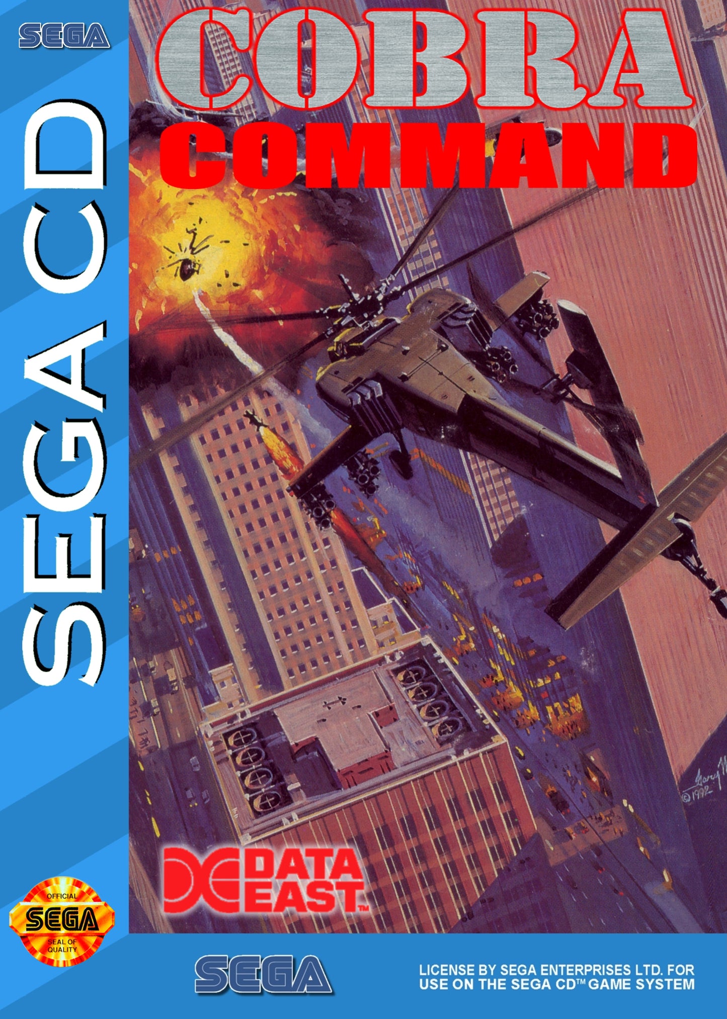 COBRA COMMAND - SEGACD