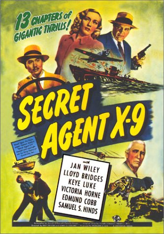 SECRET AGENT X-9 - DVD-1945-LLOYD BRIDGES