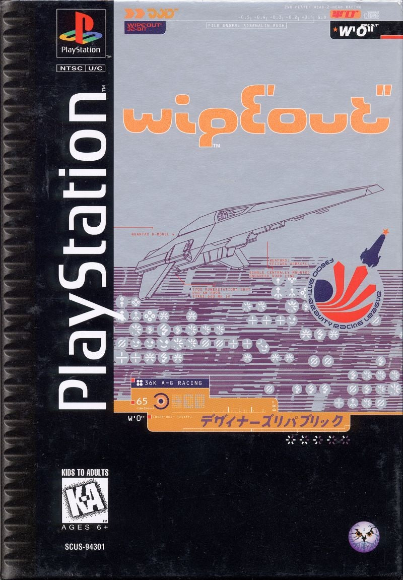 WIPEOUT (LONGBOX) - PS1