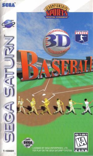 3D BASEBALL - SATURN