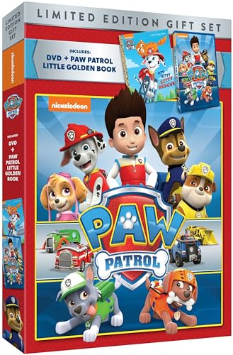 PAW PATROL - DVD-LTD ED. GIFT SET (W/BOOK)