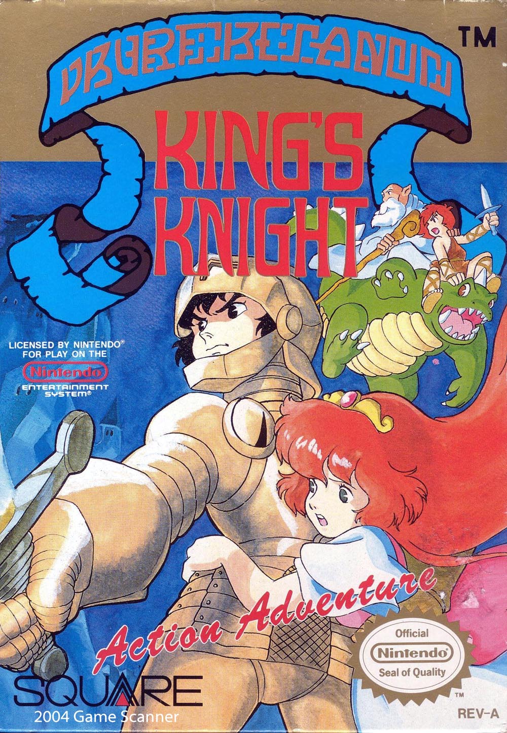 KING'S KNIGHT - NES