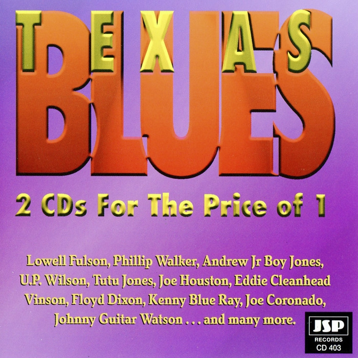 VARIOUS - TEXAS BLUES (2CD)