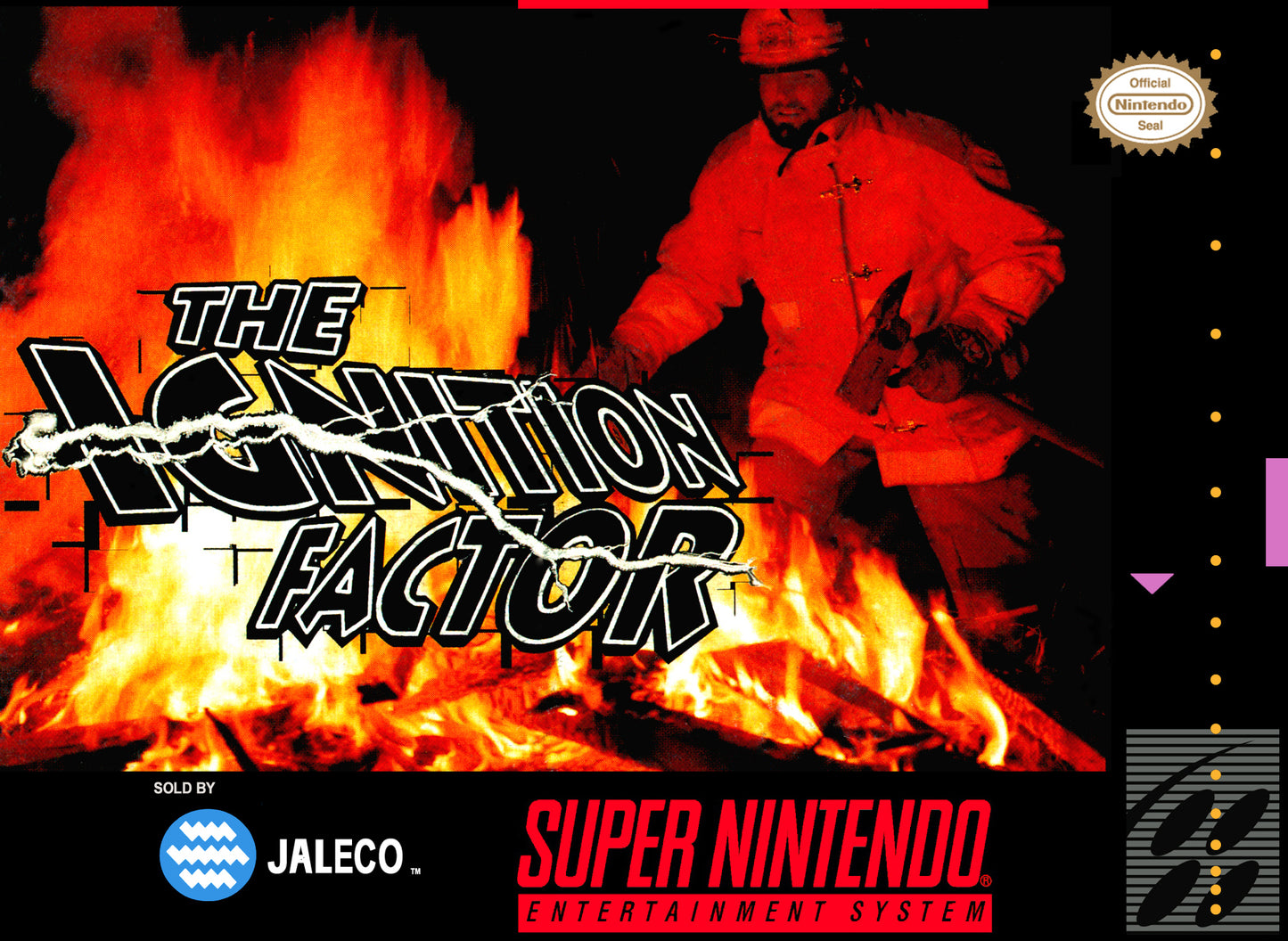 IGNITION FACTOR - SNES (W/BOX & MANUAL)