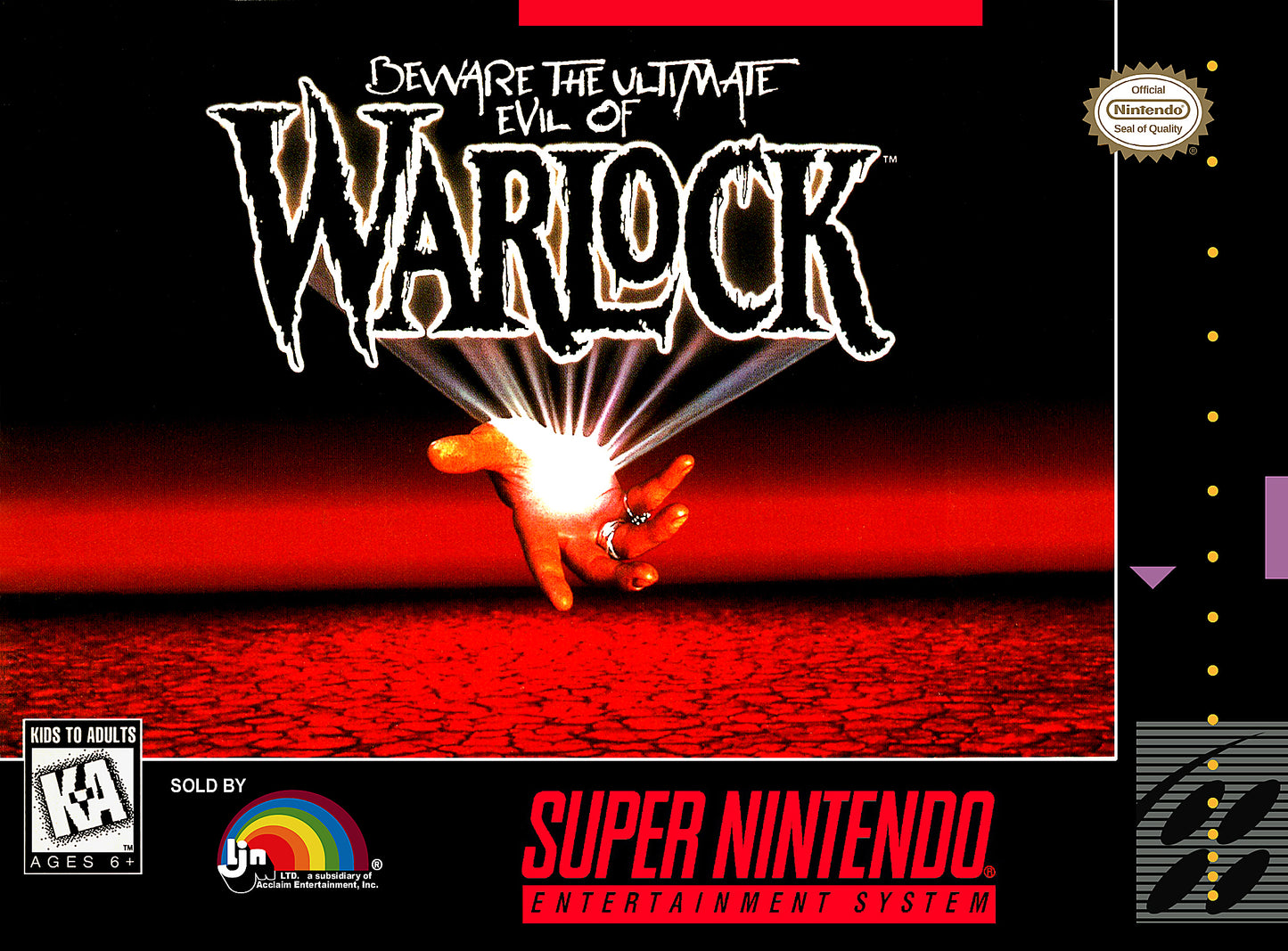 WARLOCK - SNES