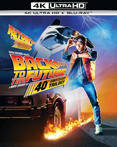 BACK TO THE FUTURE - BLU-4K-INC. BLU COPY-40TH ANN. TRILOGY