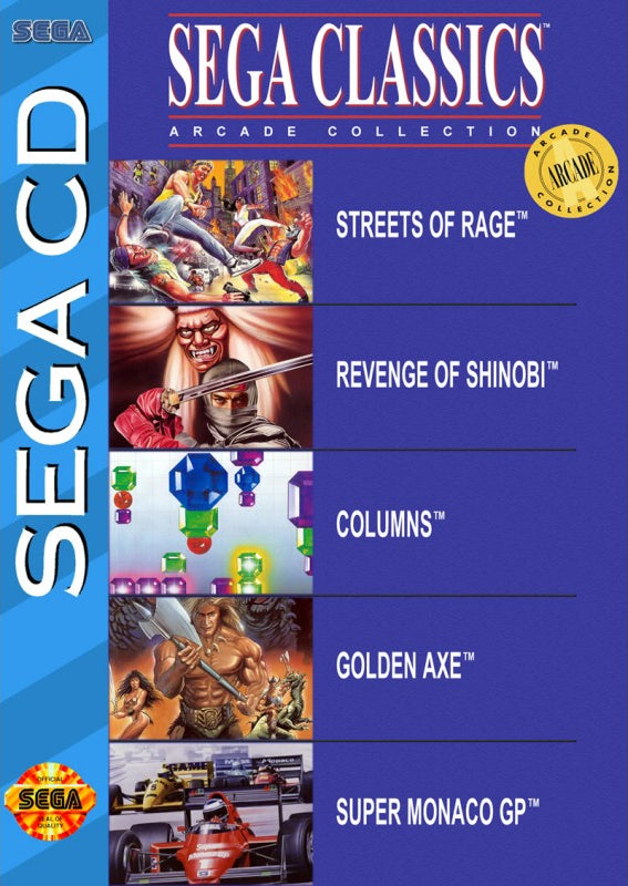 SEGA CLASSICS ARCADE COLLECTION - SEGACD