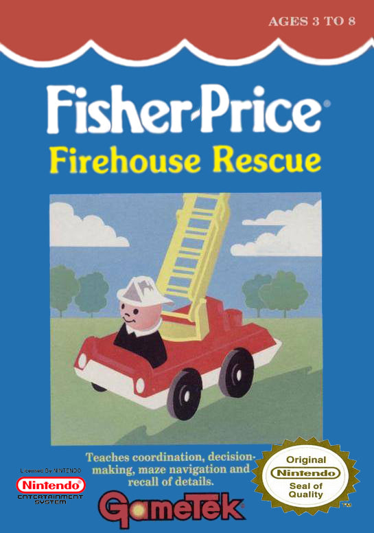 FISHER-PRICE: FIREHOUSE RESCUE - NES