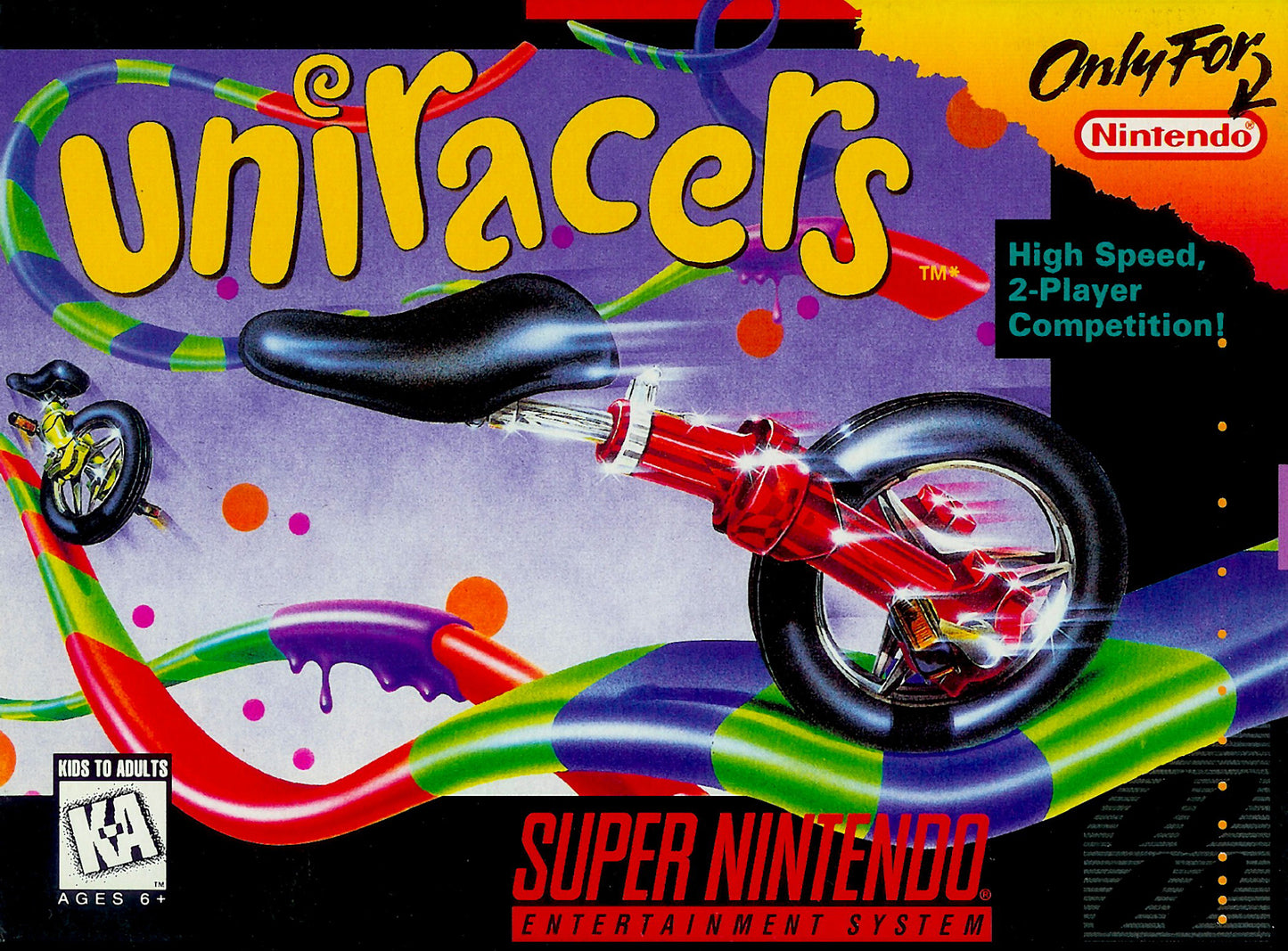 UNIRACERS - SNES (W/BOX)