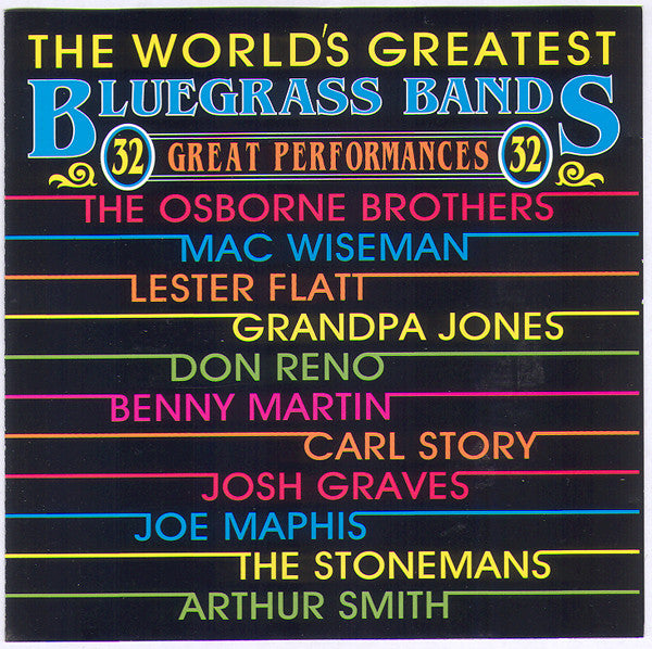 VARIOUS - WORLD'S GREATEST BLUEGRASS BANDS