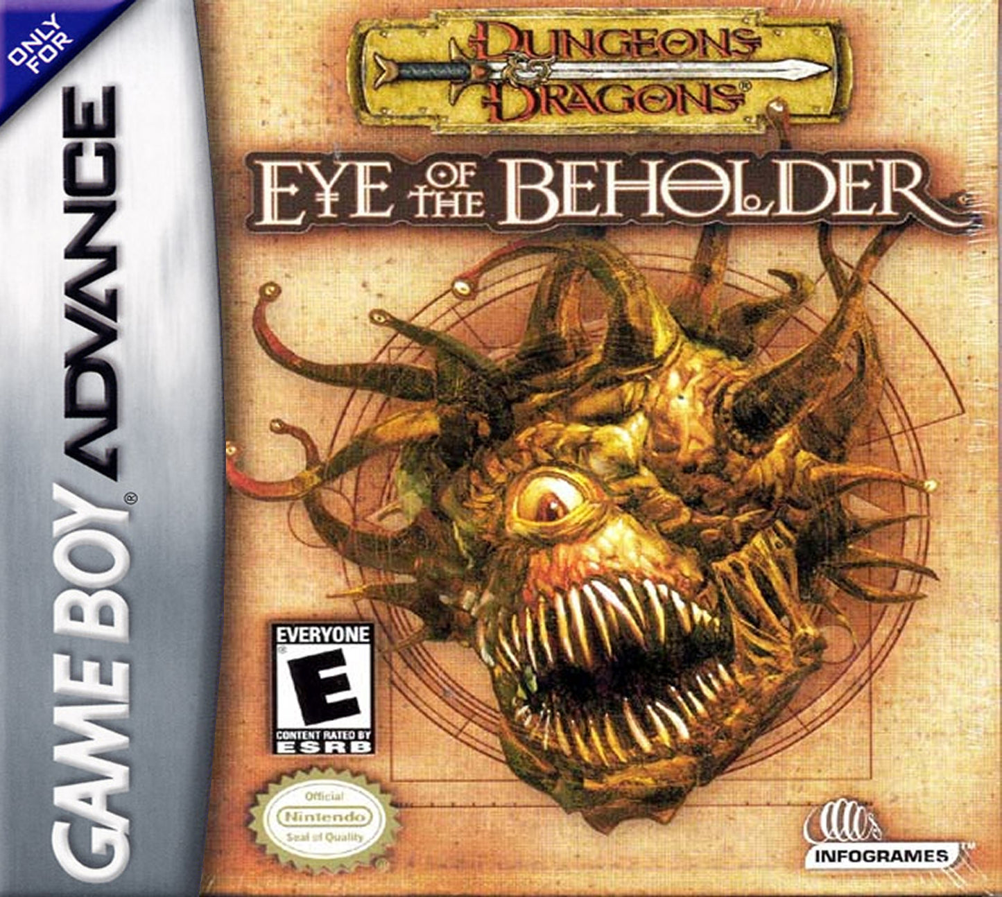 DUNGEONS & DRAGONS: EYE OF THE BEHOLDER - GBA