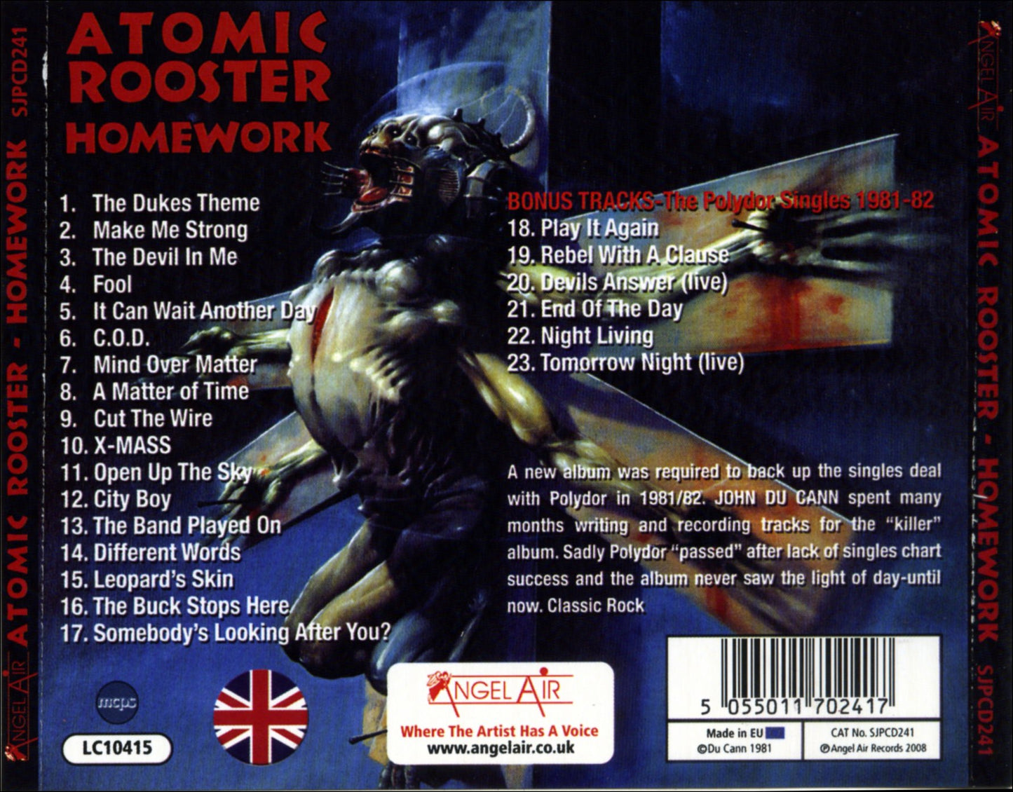ATOMIC ROOSTER - HOMEWORK