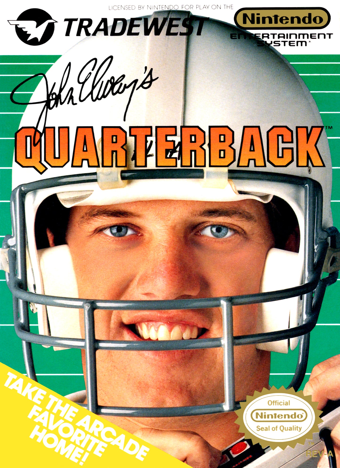 JOHN ELWAY'S QUARTERBACK - NES (W/BOX & MANUAL)