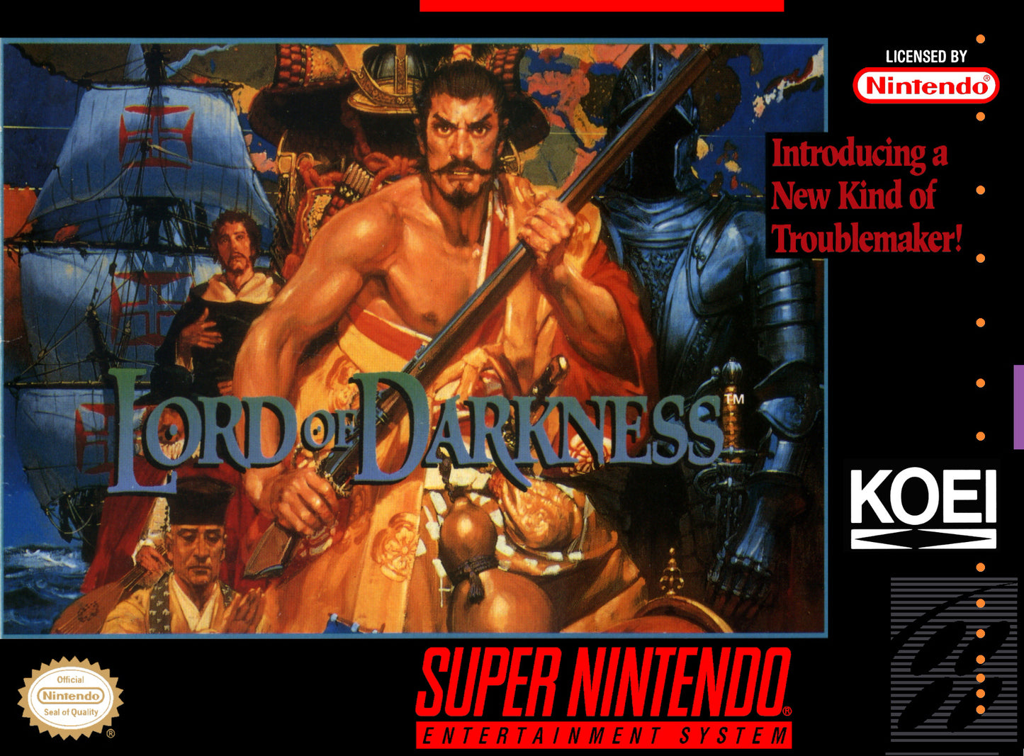LORD OF DARKNESS - SNES (W/BOX)