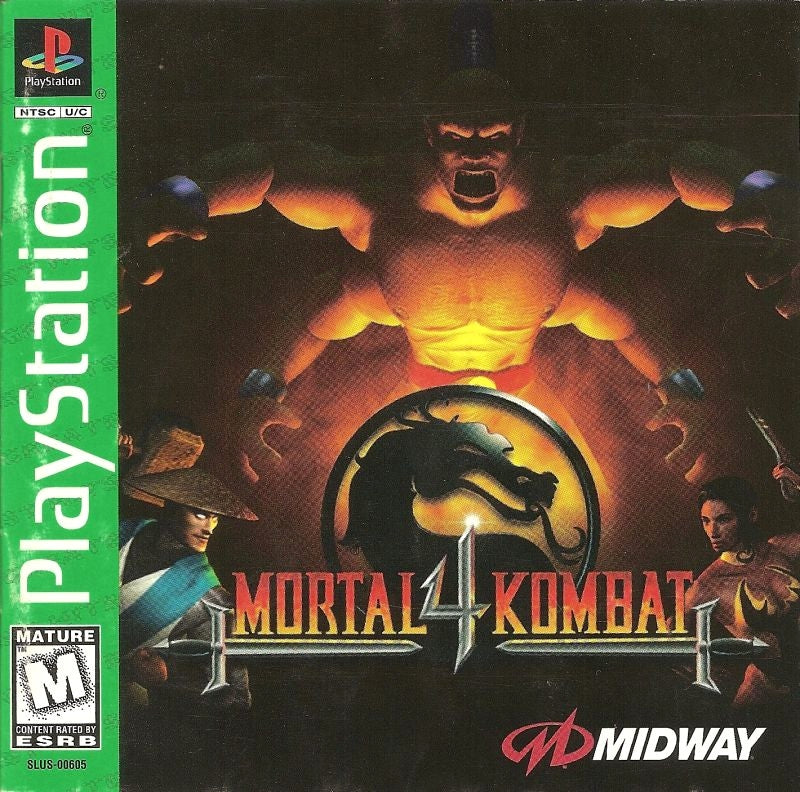 MORTAL KOMBAT 4 (GR HITS EDITION) - PS1