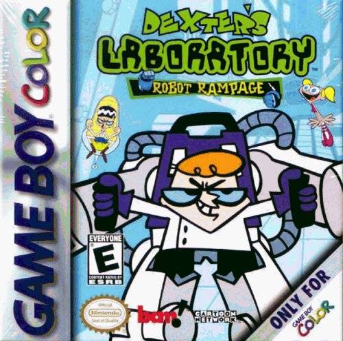 DEXTER'S LABORATORY: ROBOT RAMPAGE - GBC