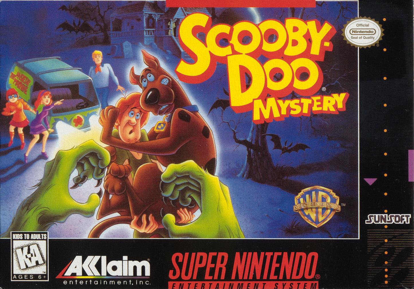 SCOOBY-DOO MYSTERY - SNES