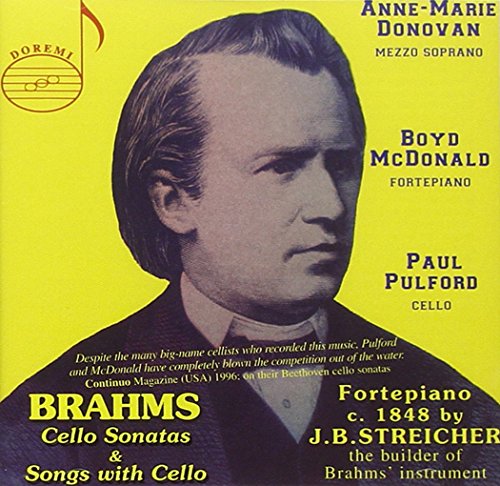 BRAHMS - CELLO SONATAS AND SONGS WITH CELLO