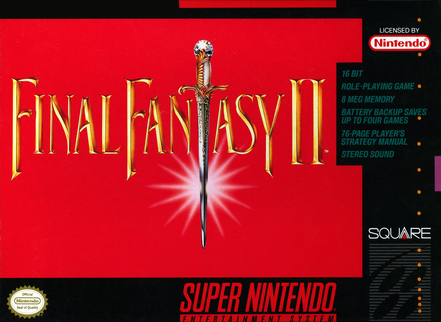 FINAL FANTASY II - SNES