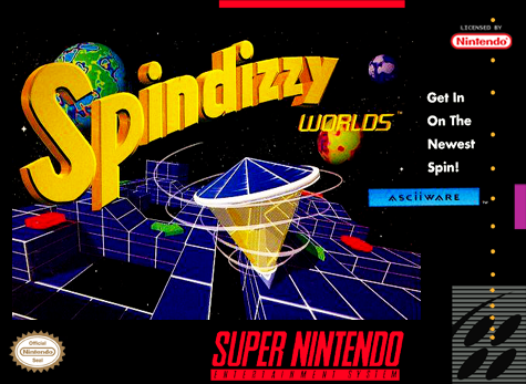 SPINDIZZY WORLDS - SNES (W/BOX)